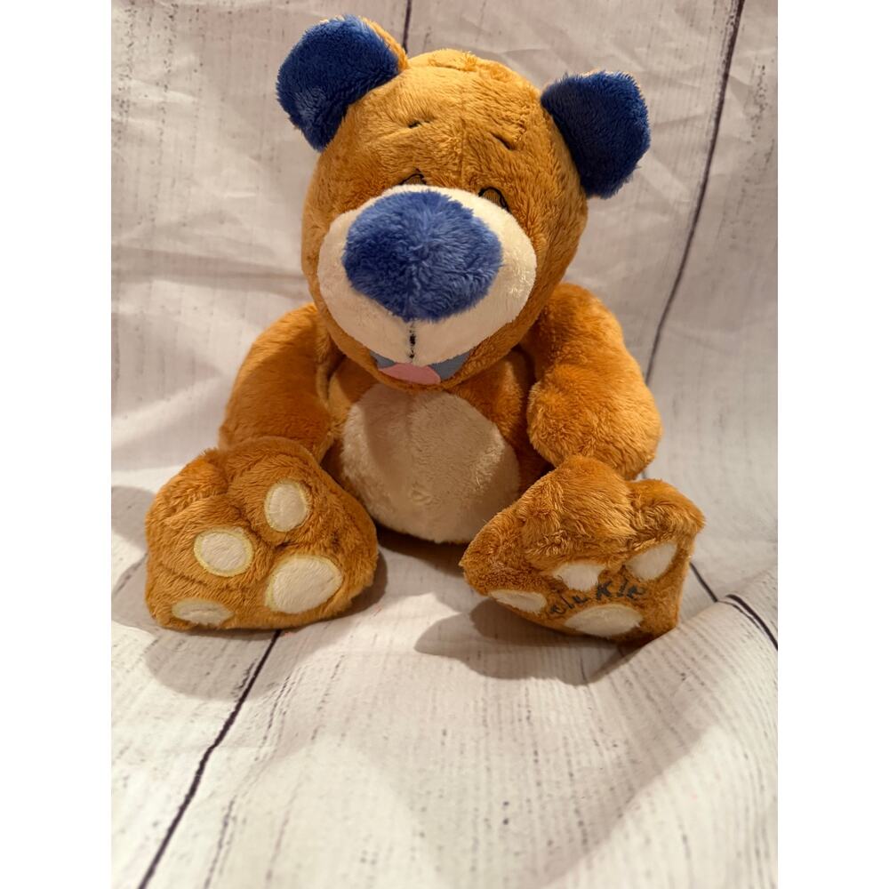 Luv N’ Care Nuby Tickle Toes Brown Bear Plush